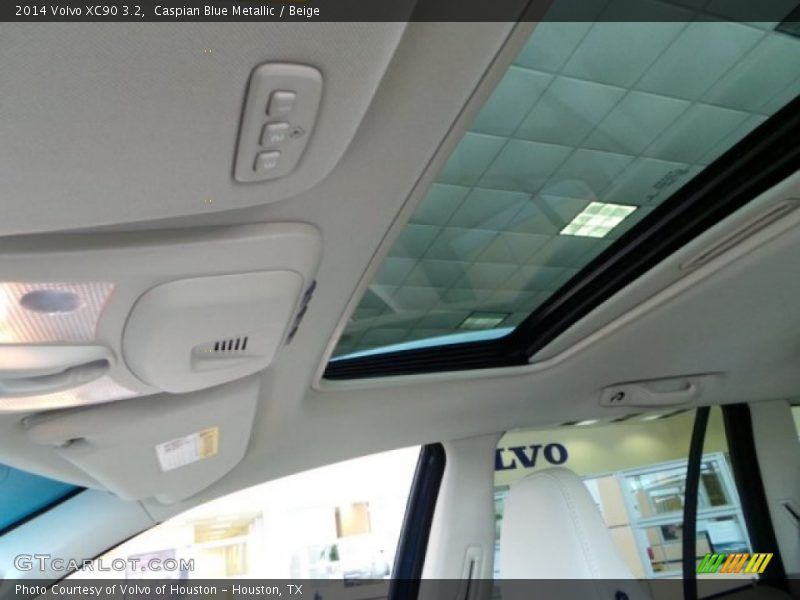 Caspian Blue Metallic / Beige 2014 Volvo XC90 3.2