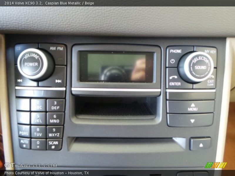 Caspian Blue Metallic / Beige 2014 Volvo XC90 3.2