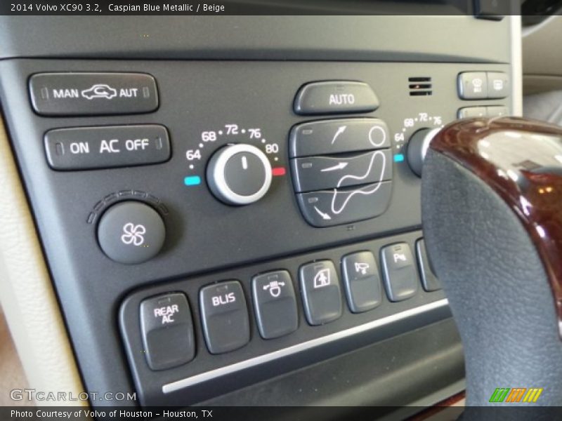Caspian Blue Metallic / Beige 2014 Volvo XC90 3.2