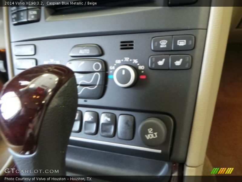 Caspian Blue Metallic / Beige 2014 Volvo XC90 3.2