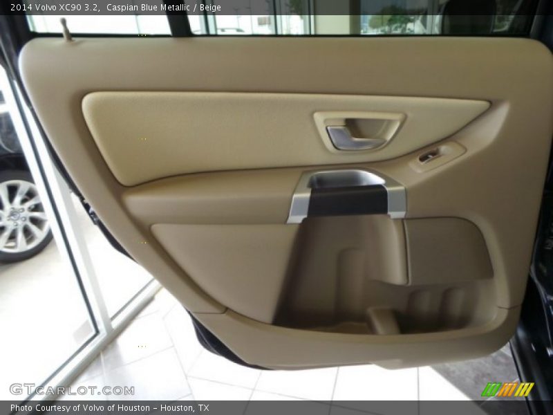Caspian Blue Metallic / Beige 2014 Volvo XC90 3.2