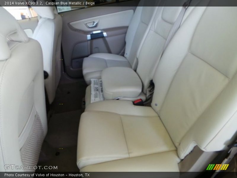Caspian Blue Metallic / Beige 2014 Volvo XC90 3.2