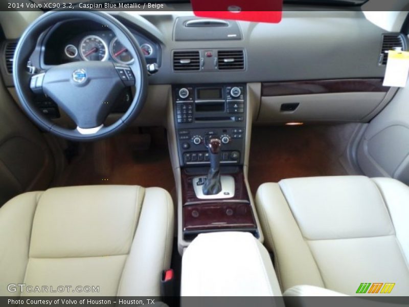 Caspian Blue Metallic / Beige 2014 Volvo XC90 3.2