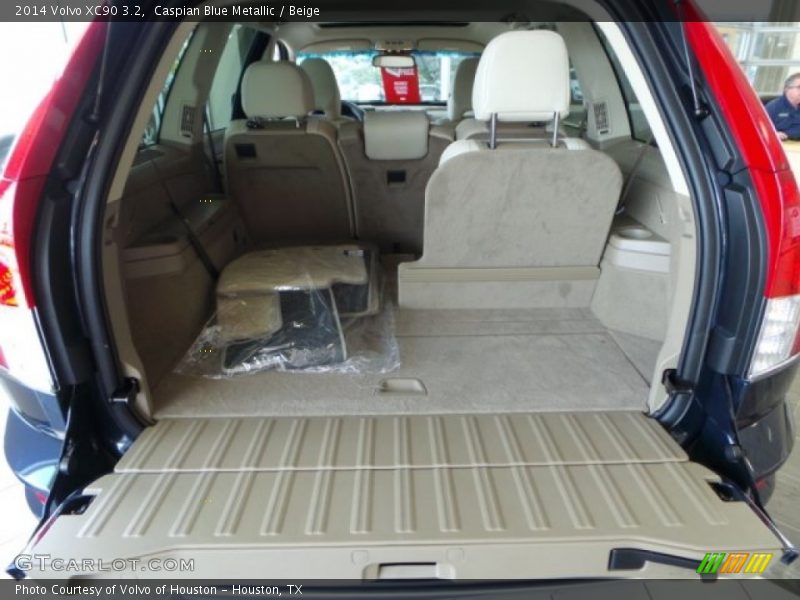 Caspian Blue Metallic / Beige 2014 Volvo XC90 3.2