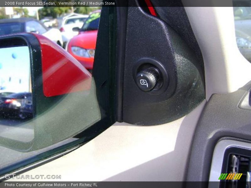 Vermillion Red / Medium Stone 2008 Ford Focus SES Sedan