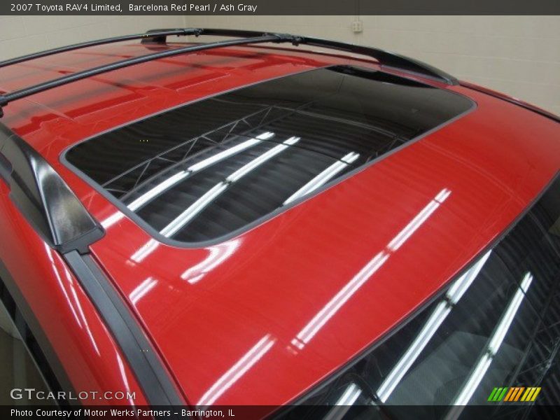 Barcelona Red Pearl / Ash Gray 2007 Toyota RAV4 Limited