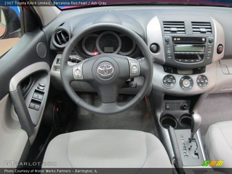 Barcelona Red Pearl / Ash Gray 2007 Toyota RAV4 Limited