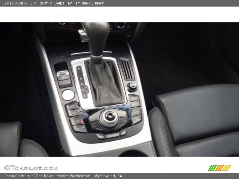 Brilliant Black / Black 2012 Audi A5 2.0T quattro Coupe