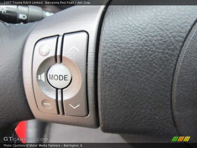 Barcelona Red Pearl / Ash Gray 2007 Toyota RAV4 Limited