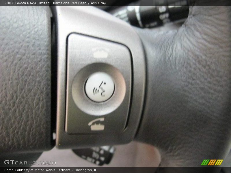Barcelona Red Pearl / Ash Gray 2007 Toyota RAV4 Limited