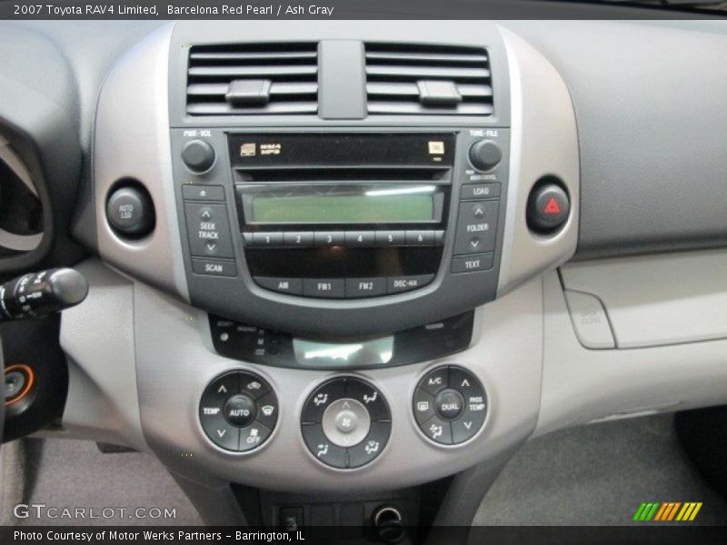 Barcelona Red Pearl / Ash Gray 2007 Toyota RAV4 Limited