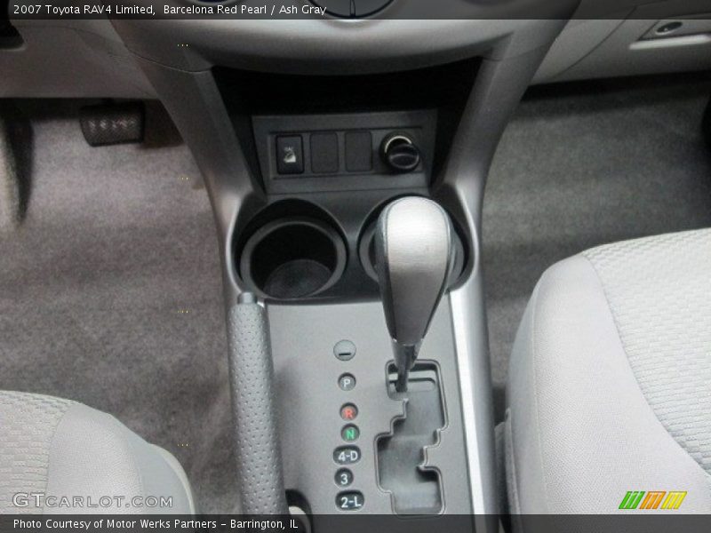 Barcelona Red Pearl / Ash Gray 2007 Toyota RAV4 Limited