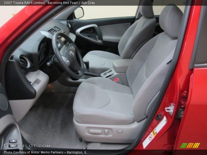 Barcelona Red Pearl / Ash Gray 2007 Toyota RAV4 Limited