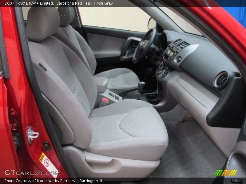 Barcelona Red Pearl / Ash Gray 2007 Toyota RAV4 Limited