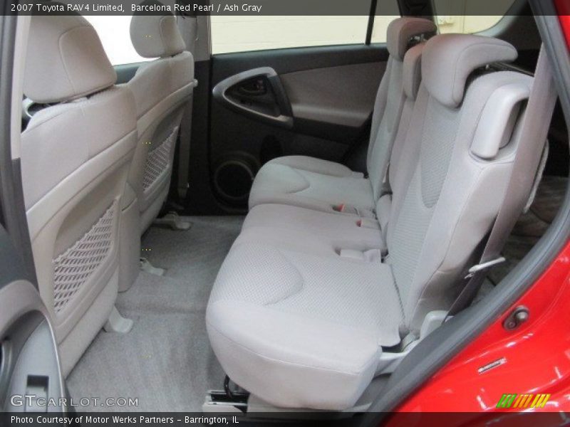 Barcelona Red Pearl / Ash Gray 2007 Toyota RAV4 Limited