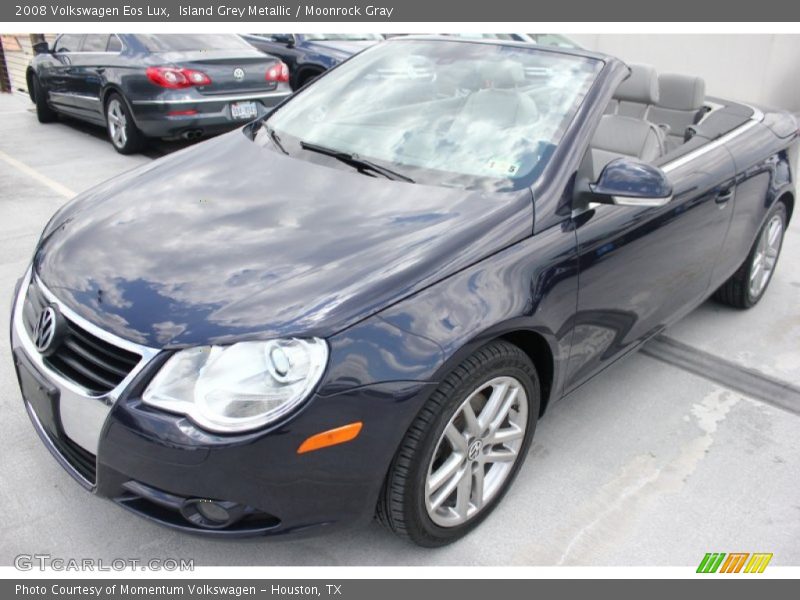 Island Grey Metallic / Moonrock Gray 2008 Volkswagen Eos Lux