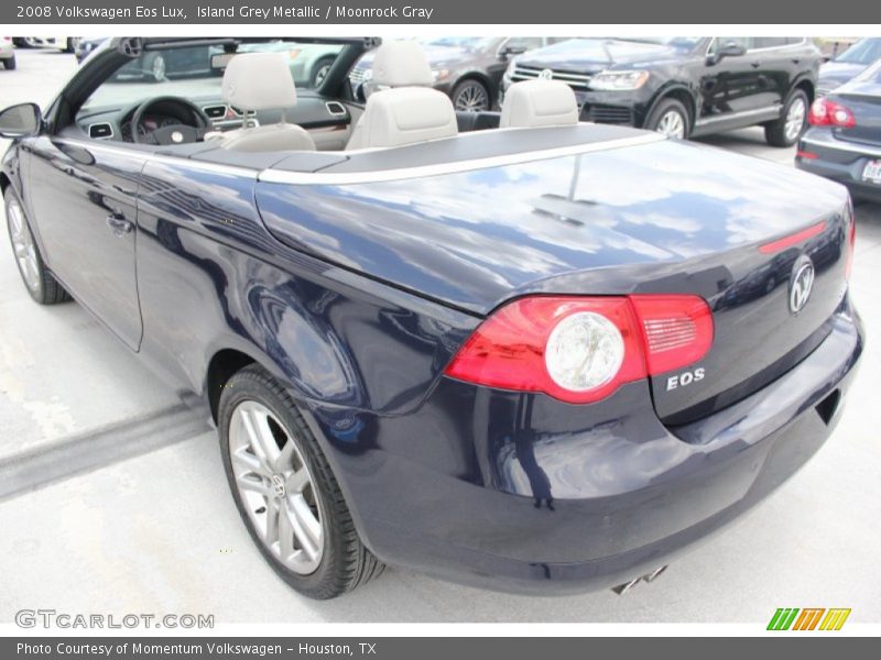 Island Grey Metallic / Moonrock Gray 2008 Volkswagen Eos Lux