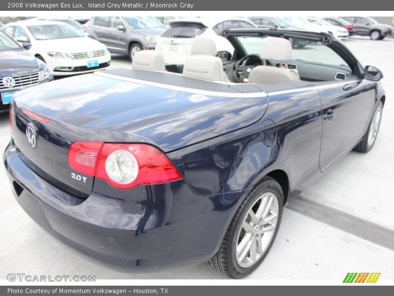 Island Grey Metallic / Moonrock Gray 2008 Volkswagen Eos Lux