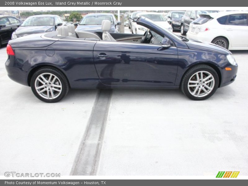 Island Grey Metallic / Moonrock Gray 2008 Volkswagen Eos Lux