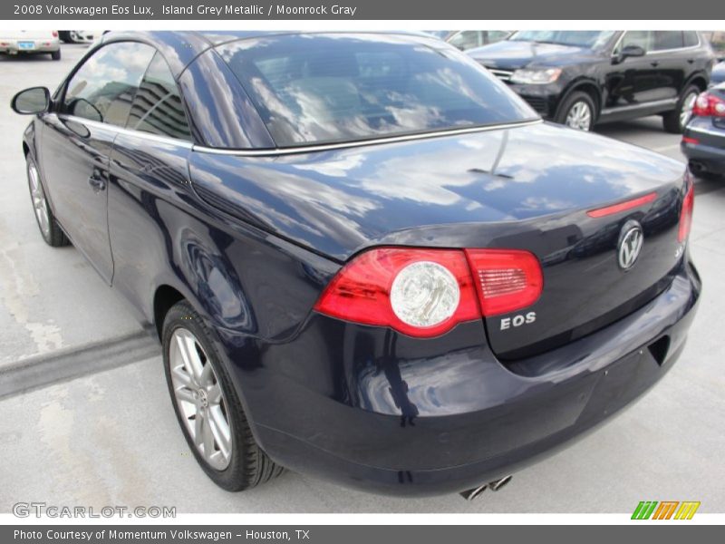 Island Grey Metallic / Moonrock Gray 2008 Volkswagen Eos Lux