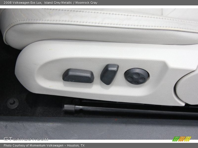 Island Grey Metallic / Moonrock Gray 2008 Volkswagen Eos Lux