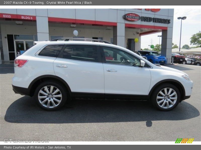 Crystal White Pearl Mica / Black 2007 Mazda CX-9 Touring