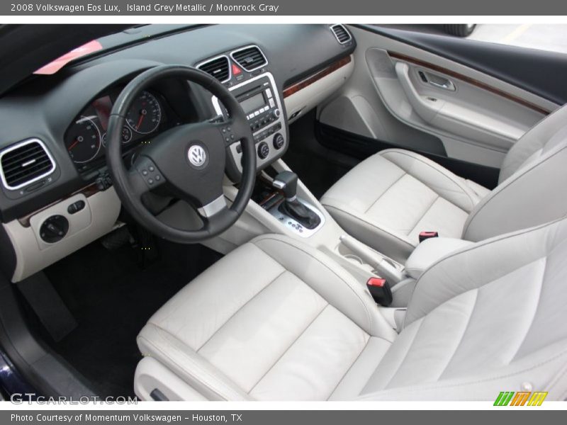 Island Grey Metallic / Moonrock Gray 2008 Volkswagen Eos Lux