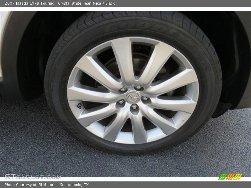 Crystal White Pearl Mica / Black 2007 Mazda CX-9 Touring