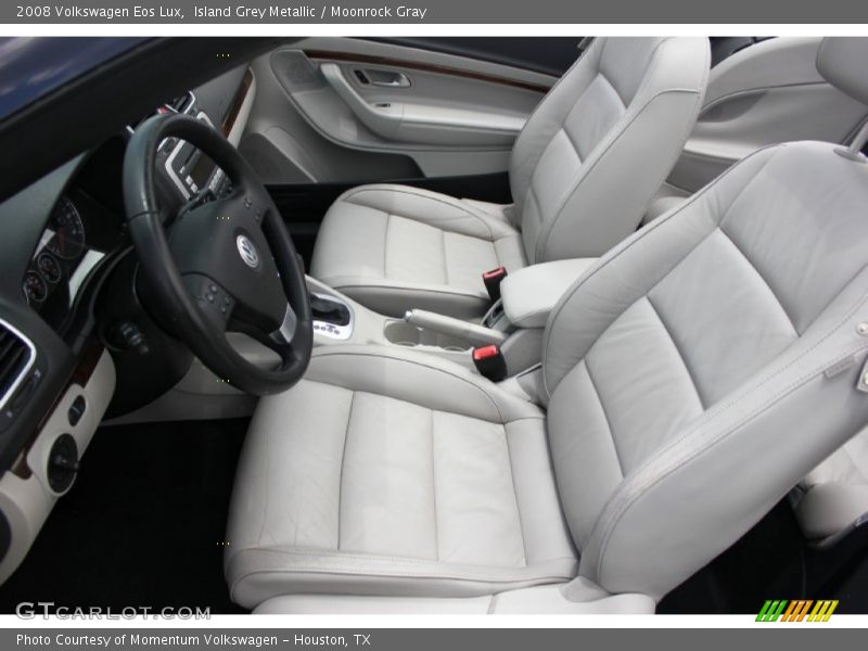 Island Grey Metallic / Moonrock Gray 2008 Volkswagen Eos Lux