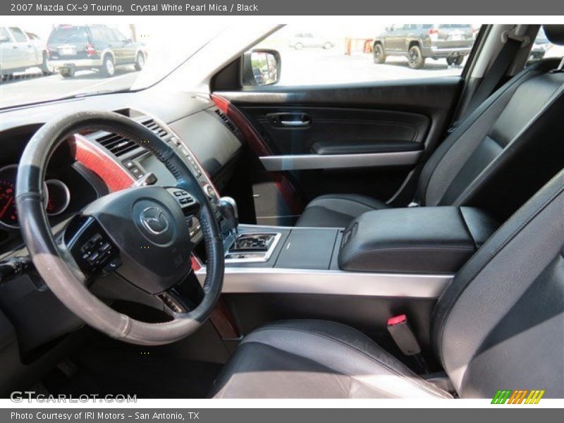 Crystal White Pearl Mica / Black 2007 Mazda CX-9 Touring