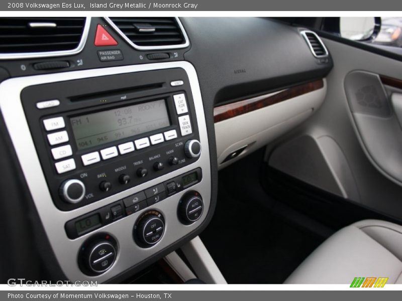Island Grey Metallic / Moonrock Gray 2008 Volkswagen Eos Lux