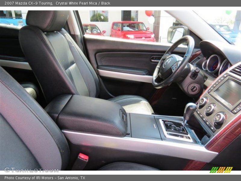Crystal White Pearl Mica / Black 2007 Mazda CX-9 Touring