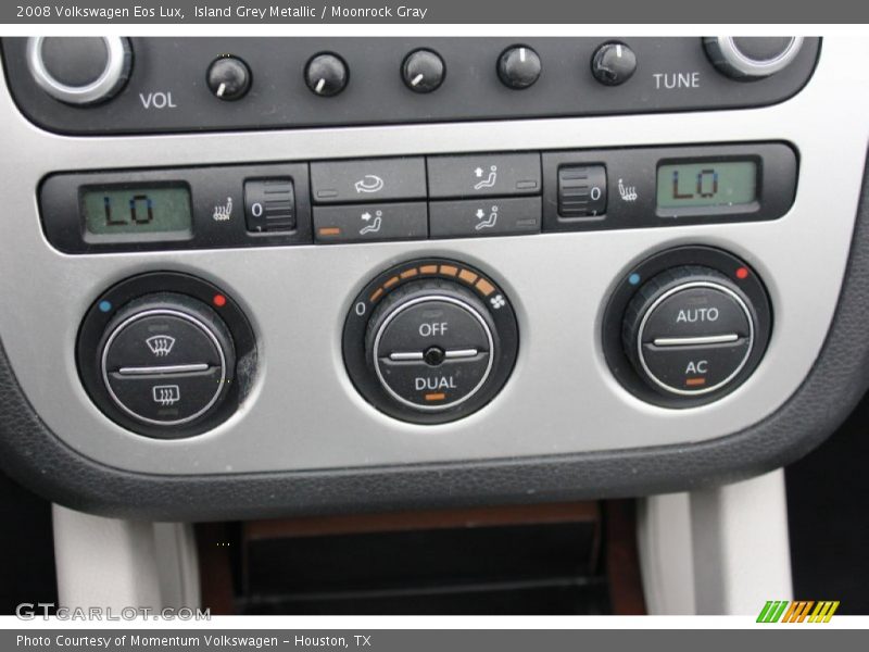 Island Grey Metallic / Moonrock Gray 2008 Volkswagen Eos Lux