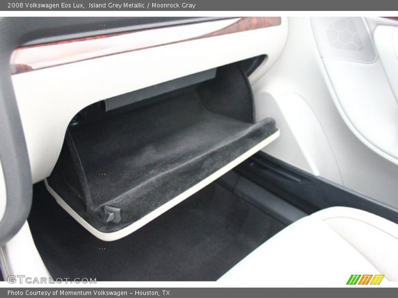 Island Grey Metallic / Moonrock Gray 2008 Volkswagen Eos Lux