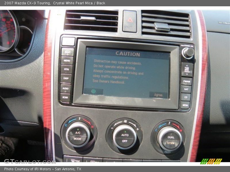 Crystal White Pearl Mica / Black 2007 Mazda CX-9 Touring