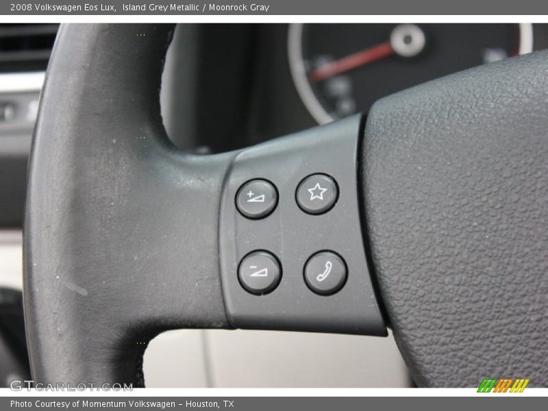 Island Grey Metallic / Moonrock Gray 2008 Volkswagen Eos Lux