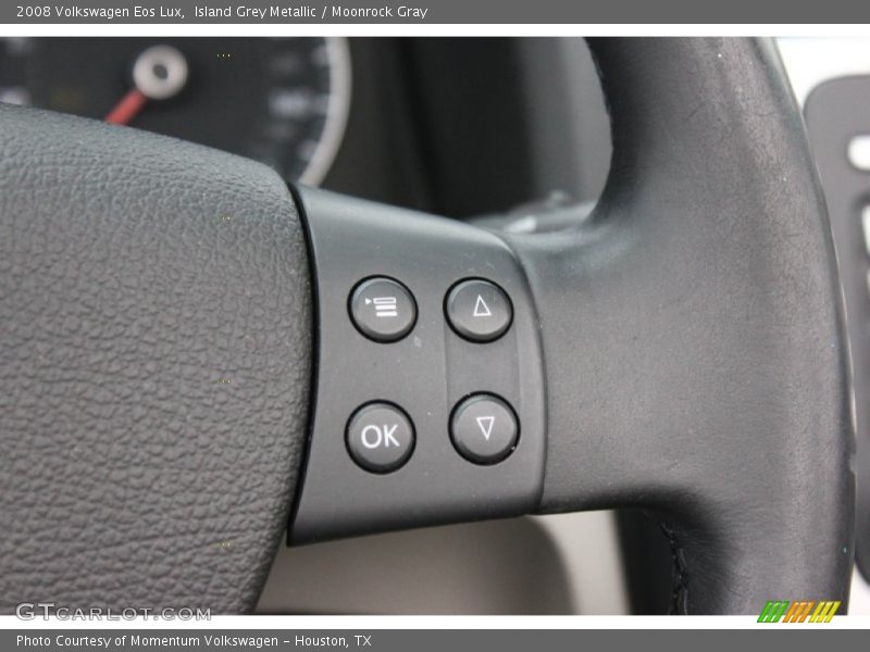 Island Grey Metallic / Moonrock Gray 2008 Volkswagen Eos Lux