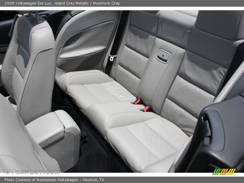 Island Grey Metallic / Moonrock Gray 2008 Volkswagen Eos Lux