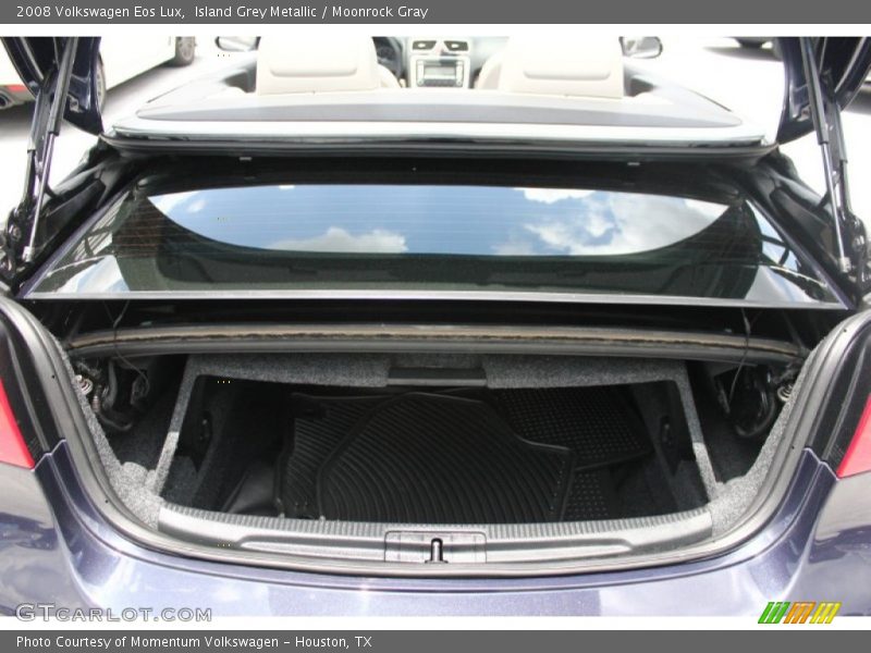 Island Grey Metallic / Moonrock Gray 2008 Volkswagen Eos Lux