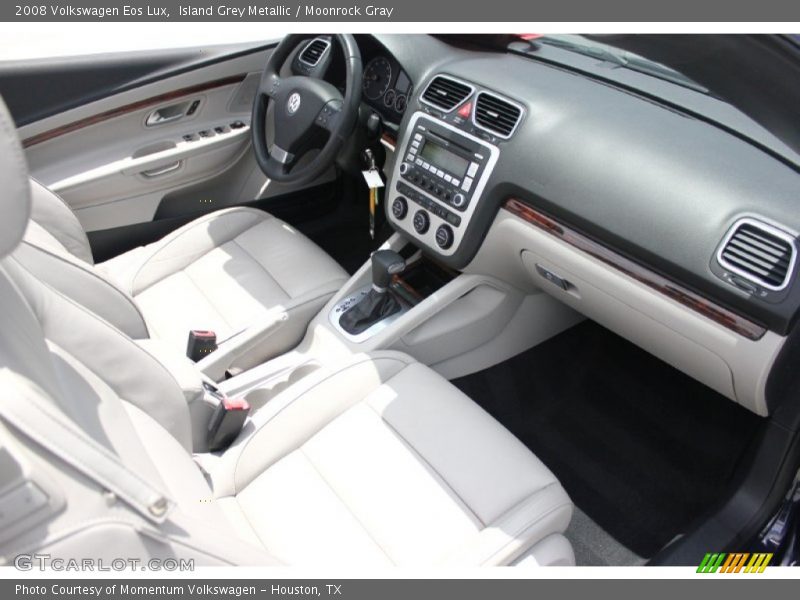 Island Grey Metallic / Moonrock Gray 2008 Volkswagen Eos Lux