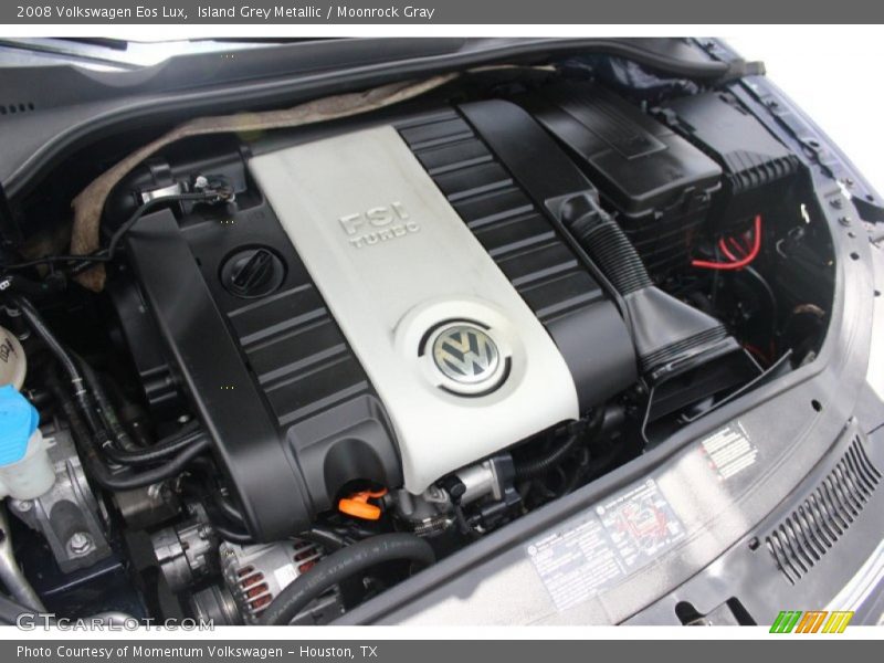 Island Grey Metallic / Moonrock Gray 2008 Volkswagen Eos Lux
