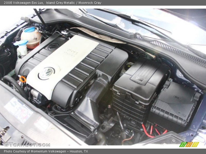 Island Grey Metallic / Moonrock Gray 2008 Volkswagen Eos Lux