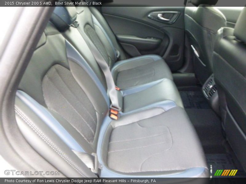 Rear Seat of 2015 200 S AWD