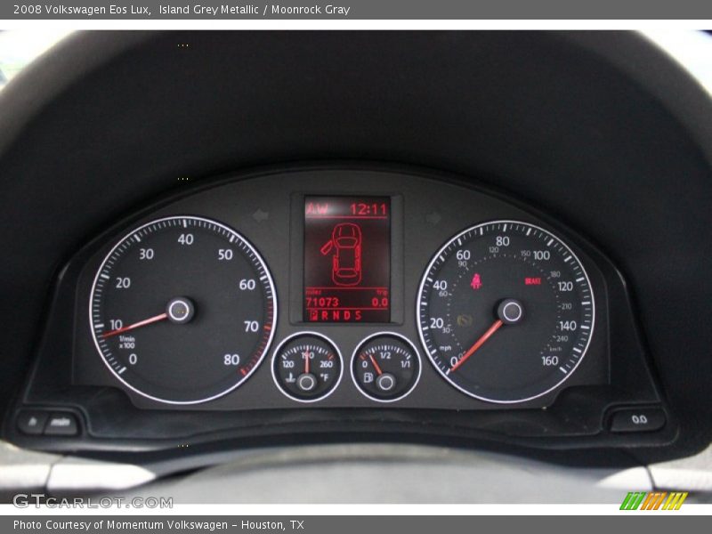 Island Grey Metallic / Moonrock Gray 2008 Volkswagen Eos Lux