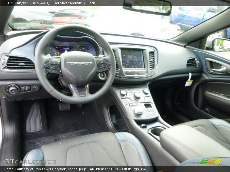 Black Interior - 2015 200 S AWD 
