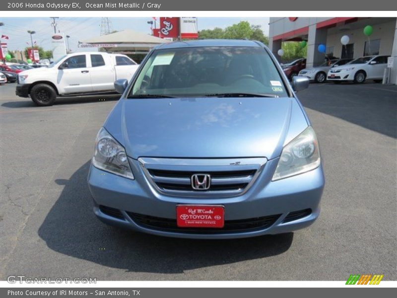 Ocean Mist Metallic / Gray 2006 Honda Odyssey EX