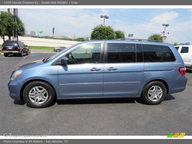 Ocean Mist Metallic / Gray 2006 Honda Odyssey EX