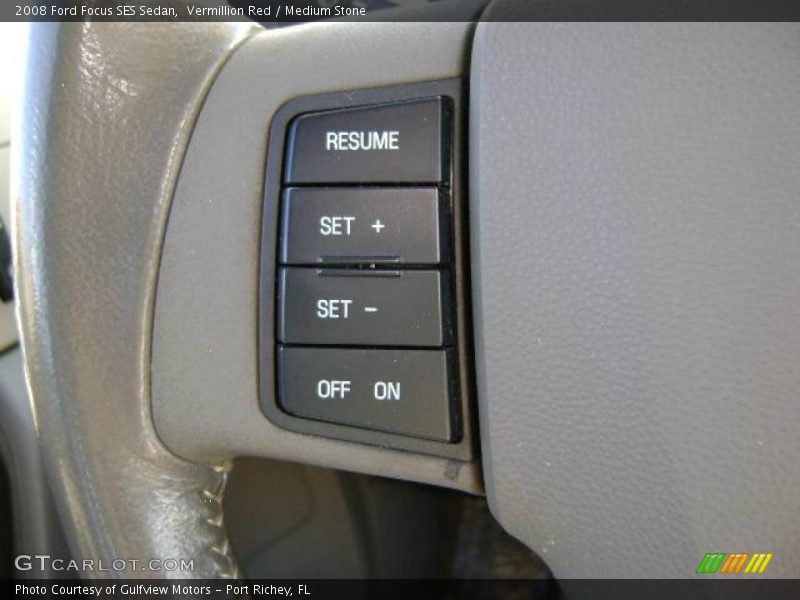 Vermillion Red / Medium Stone 2008 Ford Focus SES Sedan