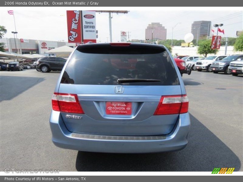 Ocean Mist Metallic / Gray 2006 Honda Odyssey EX