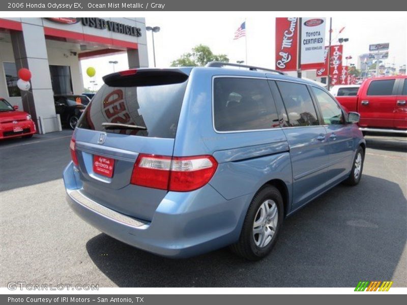 Ocean Mist Metallic / Gray 2006 Honda Odyssey EX